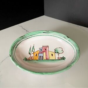 Vintage Village Serving Dish - Solimene Vietri